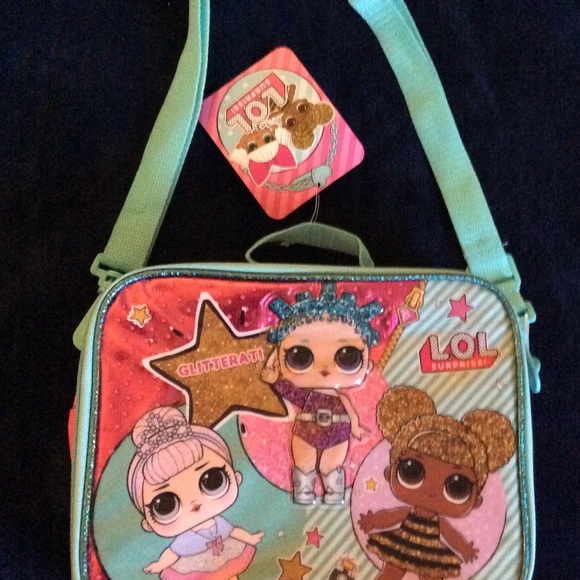 3 PIECE - LOL SURPRISE SCHOOL BACKPACK LUNCH BOX - Picture 2 of 7